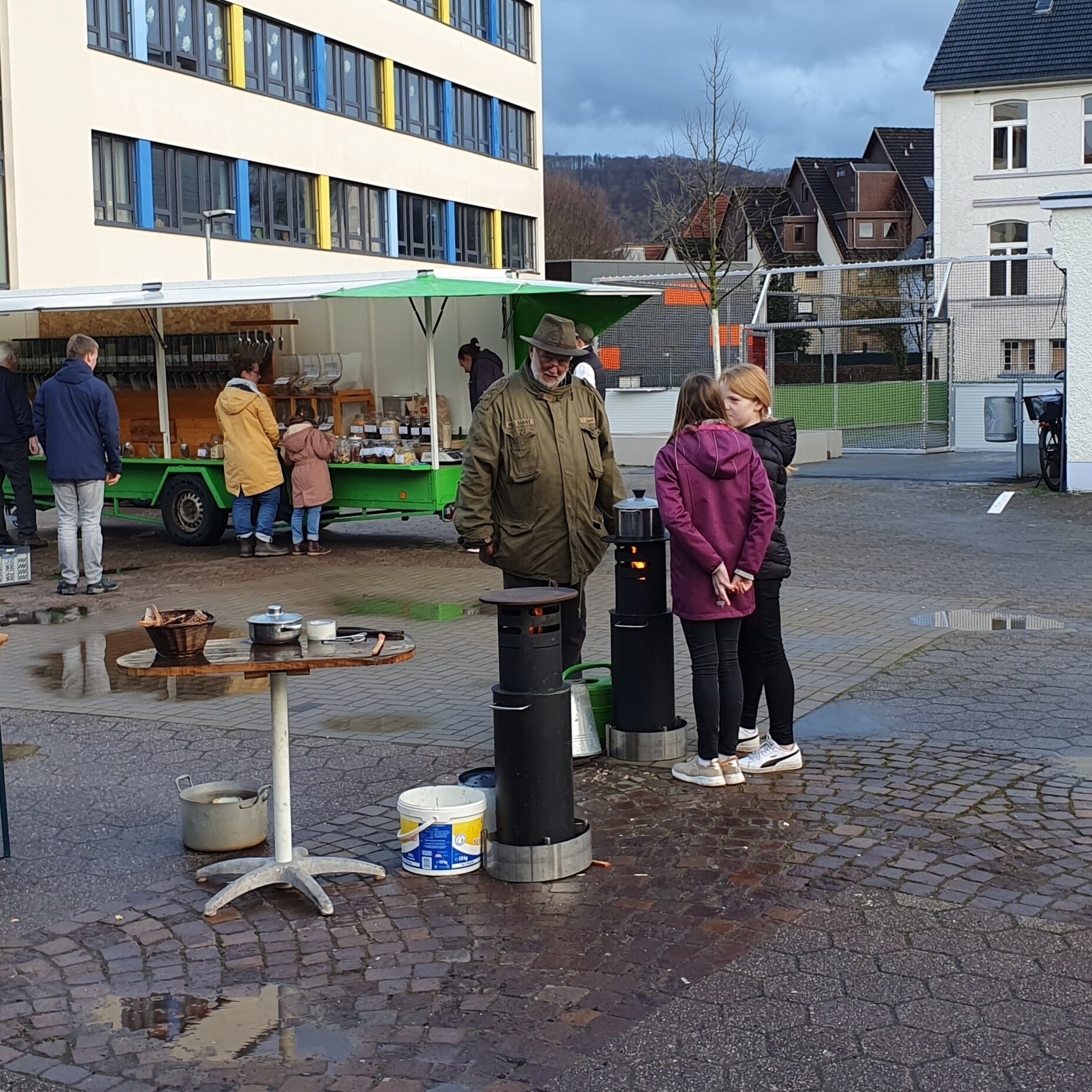 Draussen